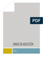 Lineas de Aducción