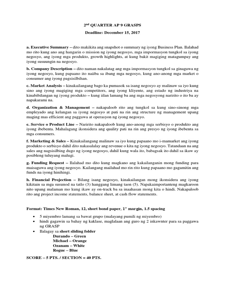 HOW TO WRITE A BUSINESS PLAN PROPOSAL STEP BY STEP PDF visual data 3