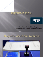 Alegerile Locale in Romania