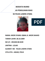 Biodata Murid