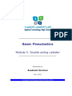 Basic Pneumatics: Module 5: Double Acting Cylinder