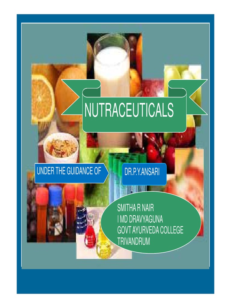 Nutraceutical Pdf Pdf Nutraceutical Dietary Supplements