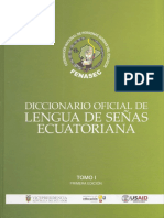 Diccionario de Señas Ecuatoriano