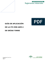 Gruas Torre Guia de Inspecciones Periodicas PDF