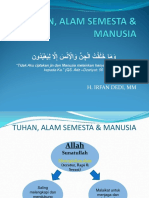 Sessi 2 - Tuhan, Manusia, Alam Semesta