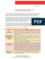 Nuevas Medidas para Atraer Inversiones - Crean La Certificación Ambiental Global VF PDF