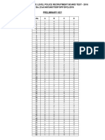 SI Civil Preliminary Key A B C D