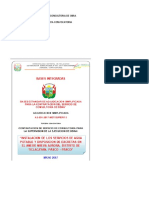 Expediente de Contratacion de Consultoria de Obra