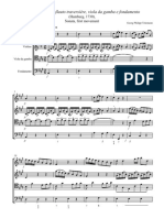 Trio Sonata Flauta Teleman PDF