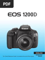 EOS 1200D -User Manual