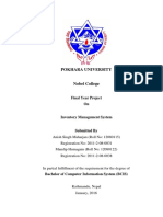 Final Year Project On Inventory Manageme PDF