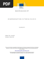 Discrimination in the EU in 2015