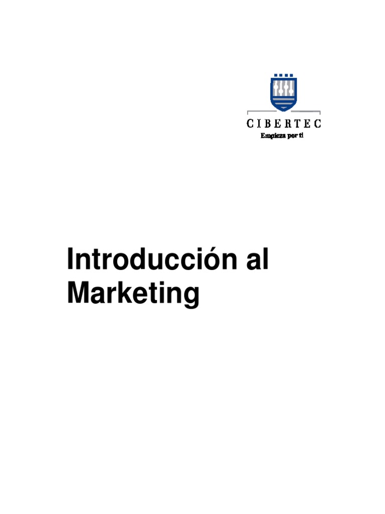 Introducción Al Marketing | PDF | Producto (Negocio) | Marketing