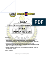 Upsr English New Format Module Perak