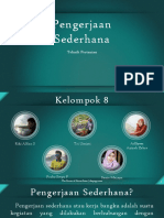 Presentasi Pengerjaan Sederhana Bengkel