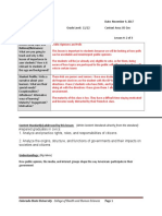 Cep Lesson Plan Template Public Opinion and Polls