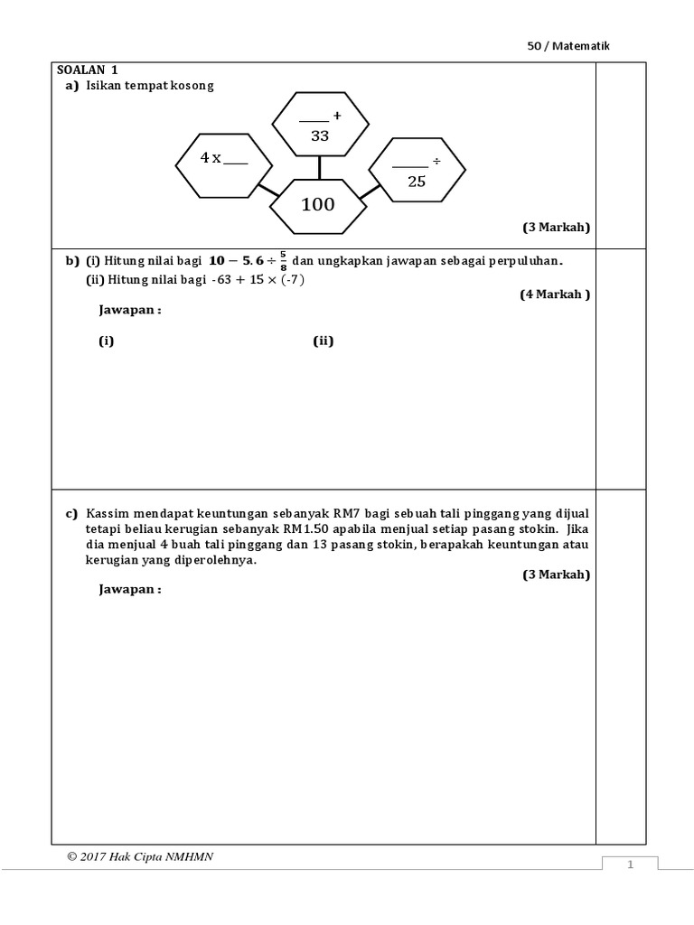 Soalan Matematik Tingkatan 2 Dlp - Contoh O