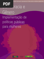 Democracia Gênero Politica