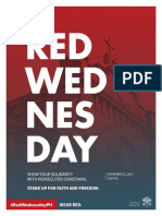 Red Wednesday Flyer