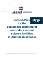 Guidelines For Science Facilities