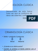 Criminología Clásica