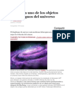 Localizan Uno de Los Objetos Más Antiguos Del Universo