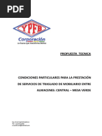 Propuesta Tecnica Mudanza