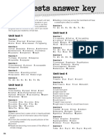 Unit Tests Answer Key PDF