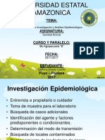 Investigacion Y Analisis Epidemiologico