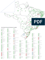 Mapa Dos Institutos Federais No Brasil