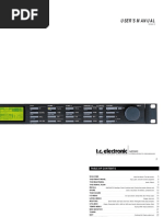 TC Eloctronics m2000 - Us Manual PDF