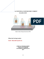 PEMERIKSAAN NDT DENGAN METODE EDDY CURRENT EXAMINATION 