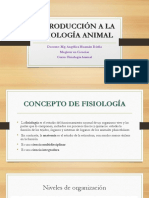 Semana 1 Introducción A La Fisiología Homeostasis