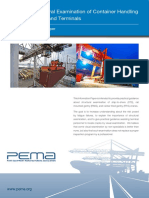 Practical Structural Examination of Container Handling Cranes in Ports and Terminals