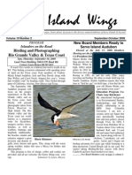 September-October 2008 Island Wings Newsletter Vashon-Maury Island Audubon