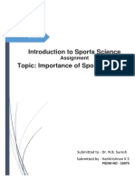 Importance of Sports Science