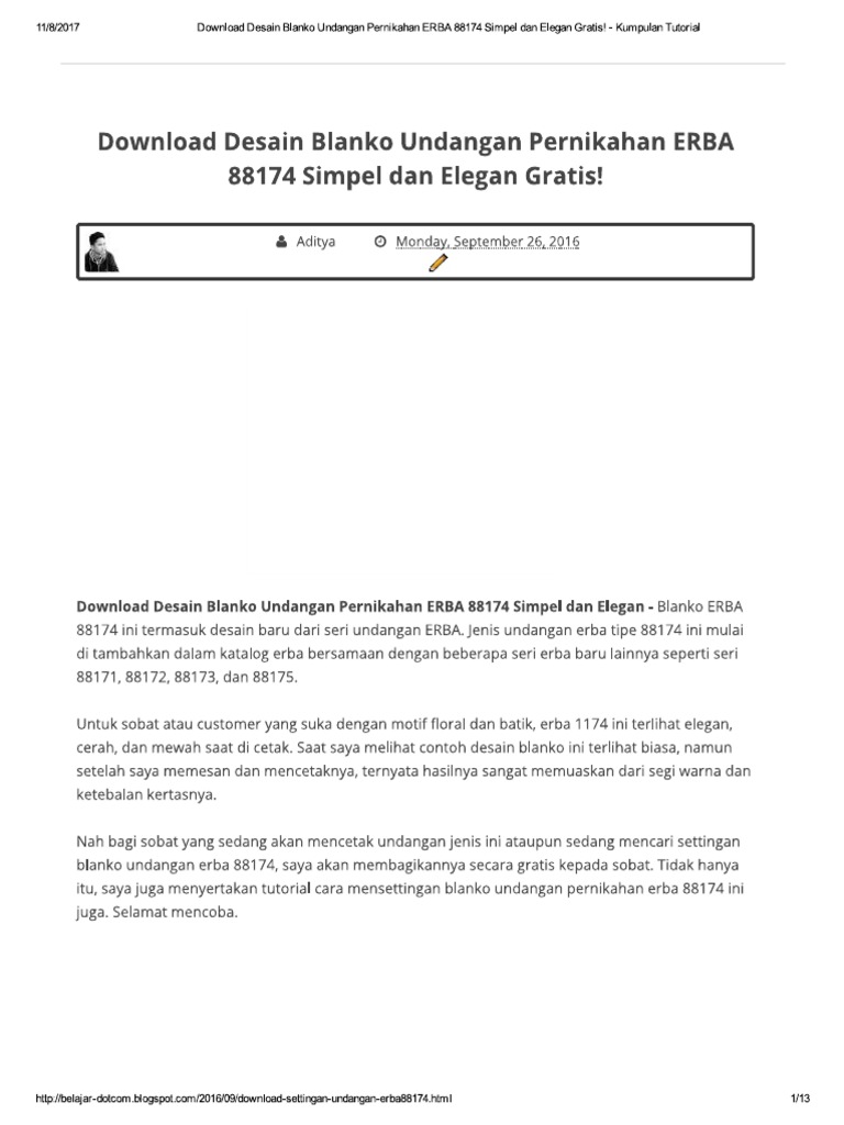 8700 Koleksi Contoh Desain Blanko Undangan Terbaik