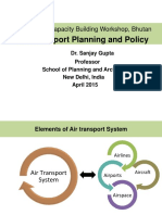 12 Air Transport Planning and Policy Prof SG