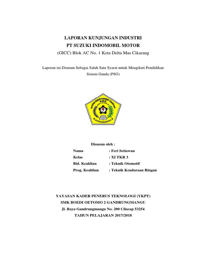 Laporan Kunjungan Industri