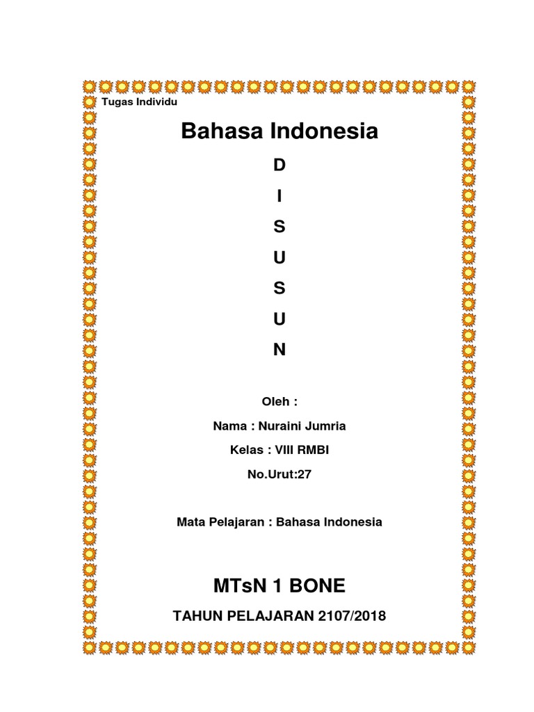 Tugas Bhs Indonesia Arti Lambang