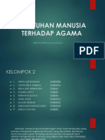 Kebutuhan Manusia Terhadap Agama