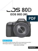 EOS 80D Instruction Manual FR