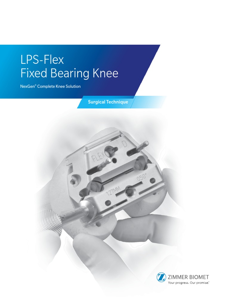 Nexgen Lps Flex Fixed Bearing Knee Surgical Technique Knee