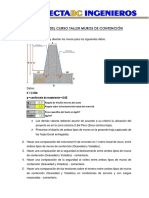 Evaluación Muros de Contención