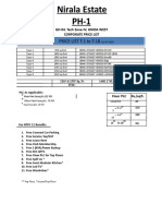 Price List For Corporates