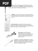 Aspirator: Burette Clamp Is A Scientific Equipment