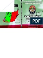 Plan estratégico 2014-2018 de la carrera de Ingeniería Agronómica de la UNSXX