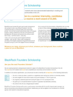 EMEA BlackRock Founders Scholarship Information PDF