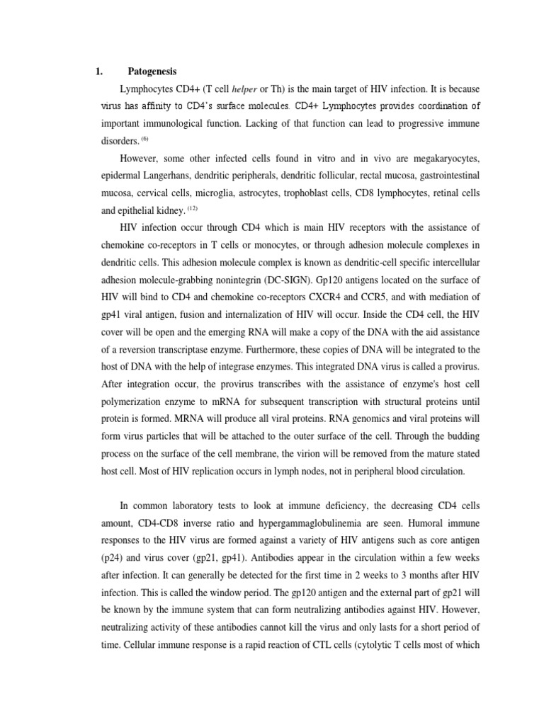 Bahan Hiv | PDF | Cd4 | Hiv/Aids