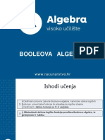 Booleova Algebra
